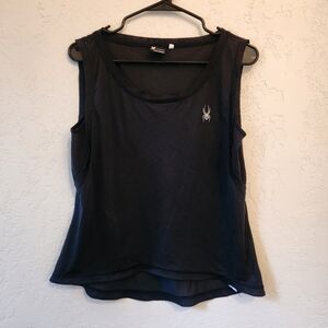 Spyder Mesh Cropped Tank Top